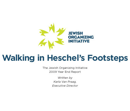 2009 Jewish Organizing Initiative