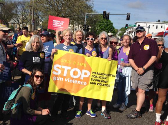 Gun Violence walk at Mothers Day - Rachie and Talia and Nahmi