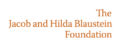 The Jacob and Hilda Blaustein Foundation